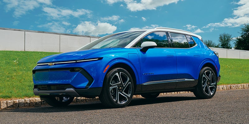 2026 Chevrolet Equinox EV trim levels in Northampton, MA including 1LT, 2LT, 3LT, and RS trims with features like 19” wheels, 21” wheels, heated seats, and advanced technology for every driving need.