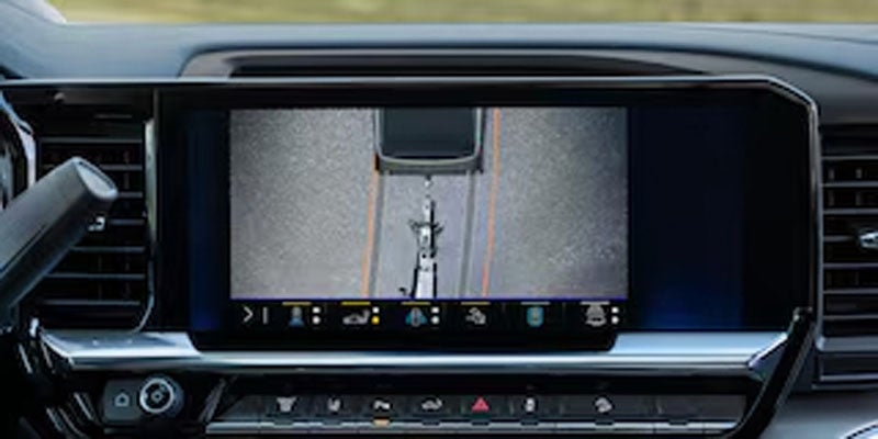 The hitch camera on the 2026 Chevrolet Silverado 2500 HD in Northampton, MA