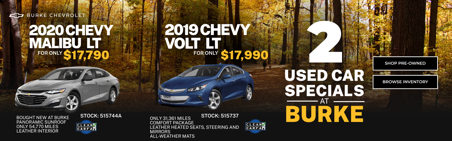 Used Car Specials