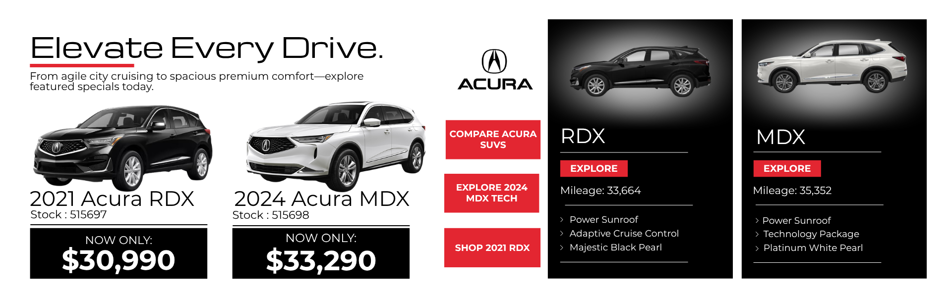 Acura Deals